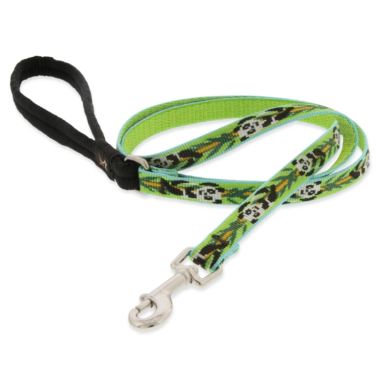 Original Designs Panda Land Nylon Dog Leash 6 Feet Long