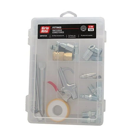 Prime Guard Grfkit25 25-piece Fitting And Air Hose Accessory Kit