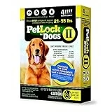 Petlock Ii Flea Treatment For Dogs 21-55 Lbs, 4 Month Supply For Effective Flea Control