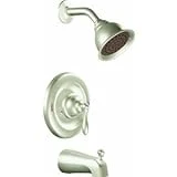 Caldwell Single-handle Tub And Shower Faucet 82496srn Brushed Nickel Finish