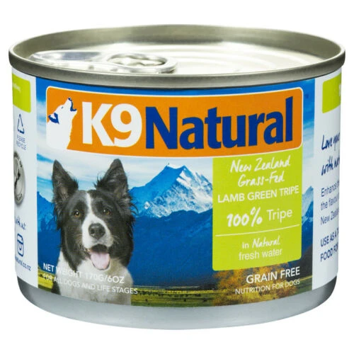 57501456 Lamb & Green Tripe Dog Food - 6 Ounce Pack