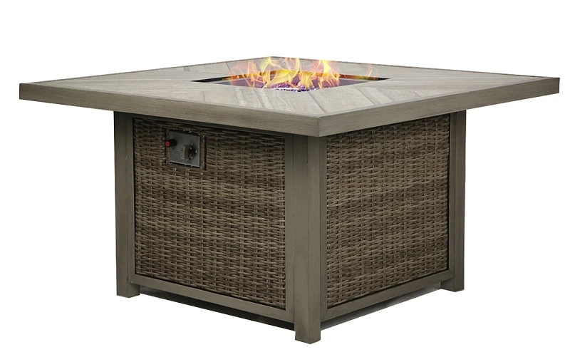 141606 42 Inch Spring Arbor Gas Fire Table With Mosaic Top