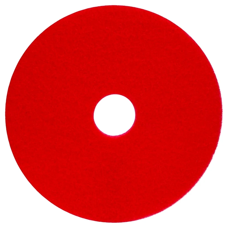422114 Light Buffing Pad, Red - Ideal For Floor Maintenance