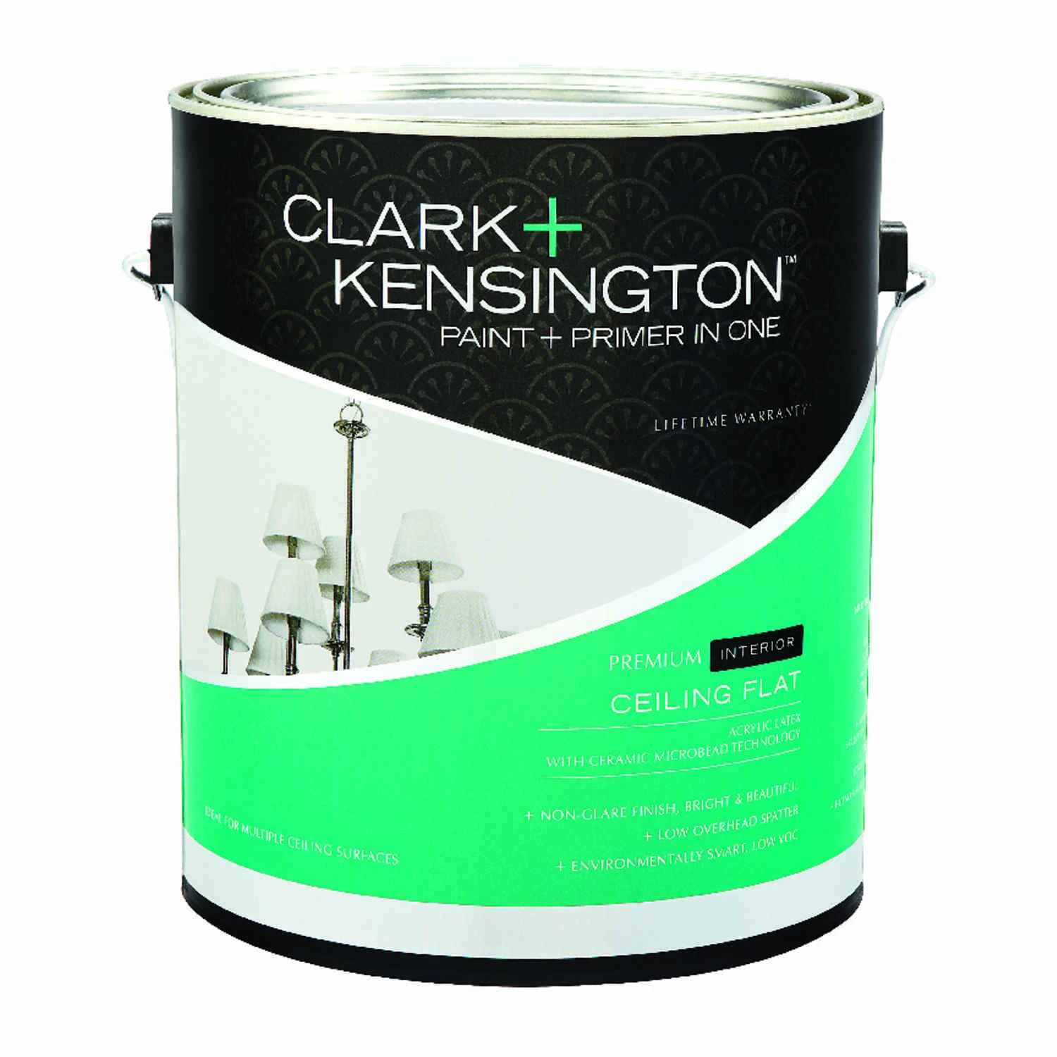 Ace Flat White Acrylic Latex Ceiling Paint And Primer In One 1 Gallon