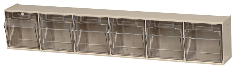 Tip Out Bin Organizer - 6 Large Compartments, Model Rqtb306iv