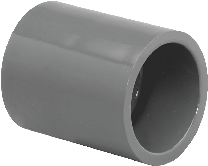 Schedule 80 Pvc Coupling 1-1/2 Inch Sxs For Durable Plumbing Connections