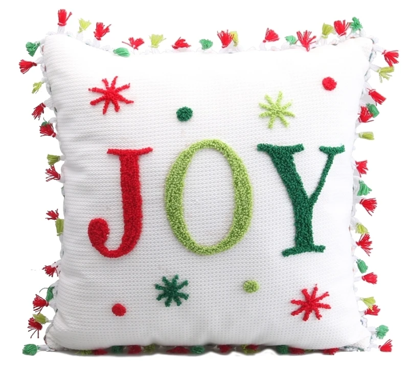 Pillow Throw Holiday Assorted Designs 4-pack