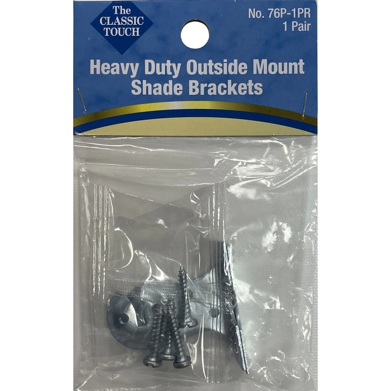 76p Heavy-duty Outside Shade Bracket In Gray