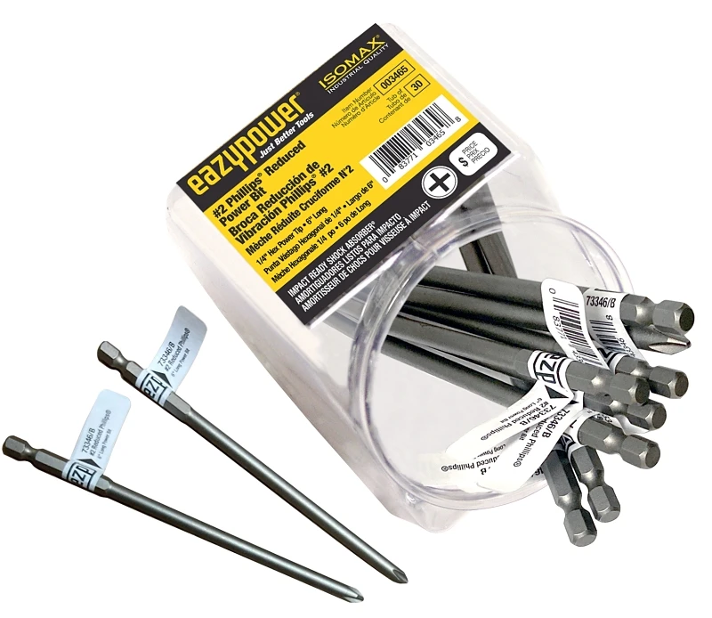 6 Inch No. 2 Phillips Impact Ready Power Bit