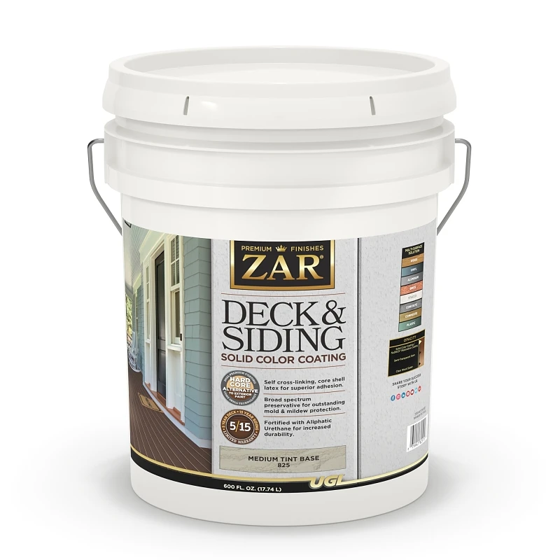 Coating Water-dispersible Stain Solid Medium Tint 5 Gallon
