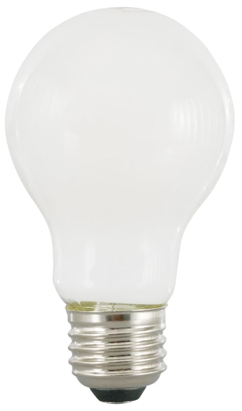 8 Watt A19 Led Frosted Daylight Bulb, Dimmable, E26 Base, 5000k