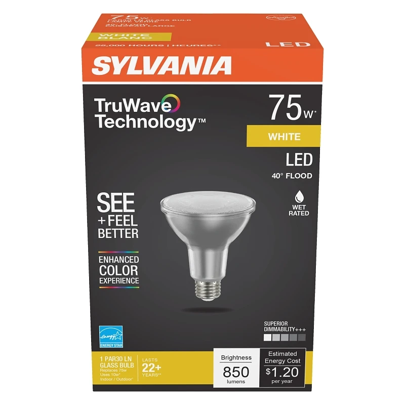 Led Par30 Bulb 75 Watt Equivalent 3000k Truwave Technology