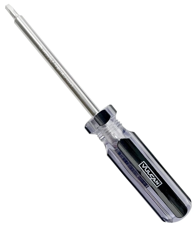 Square Screwdriver No. 3 X 4 Inch - Chrome Vanadium Steel