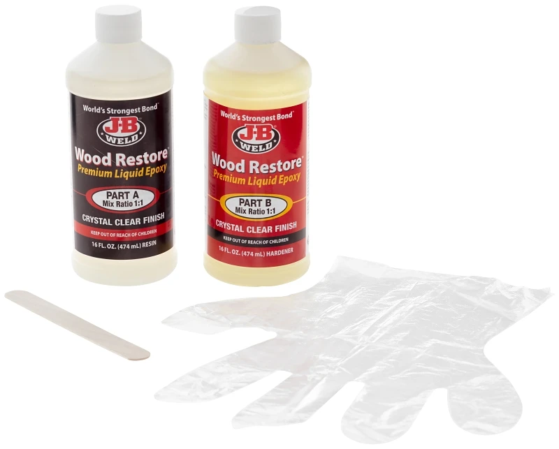 Epoxy Wood Restore Premium 32 Ounce Repair Solution