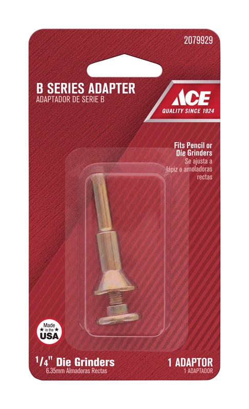1/4 In. Diameter X 2 In. Length Mandrel For Cut-off Wheels - 1 Piece