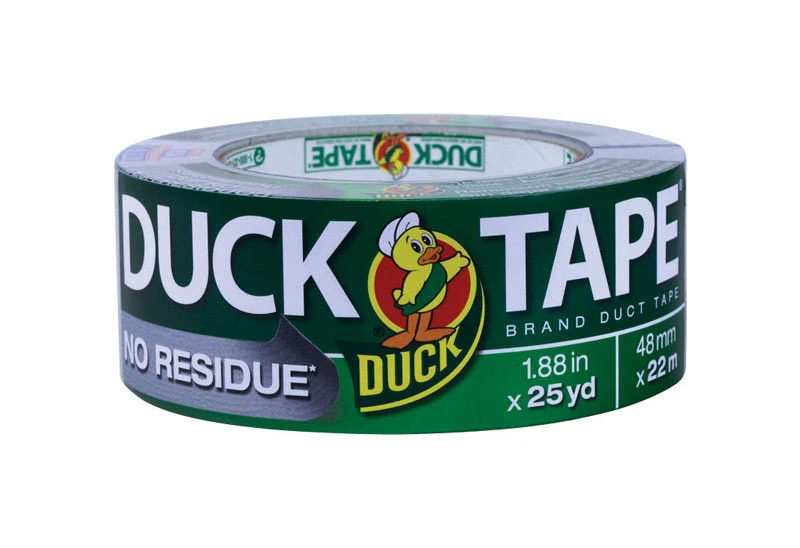 No Residue 1.88 In. W X 25 Yd. L Silver Duct Tape For Clean Applications