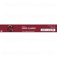 Heat Stabilized Nylon Hose Clamps Assortment - Durable And Versatile For Various Applications