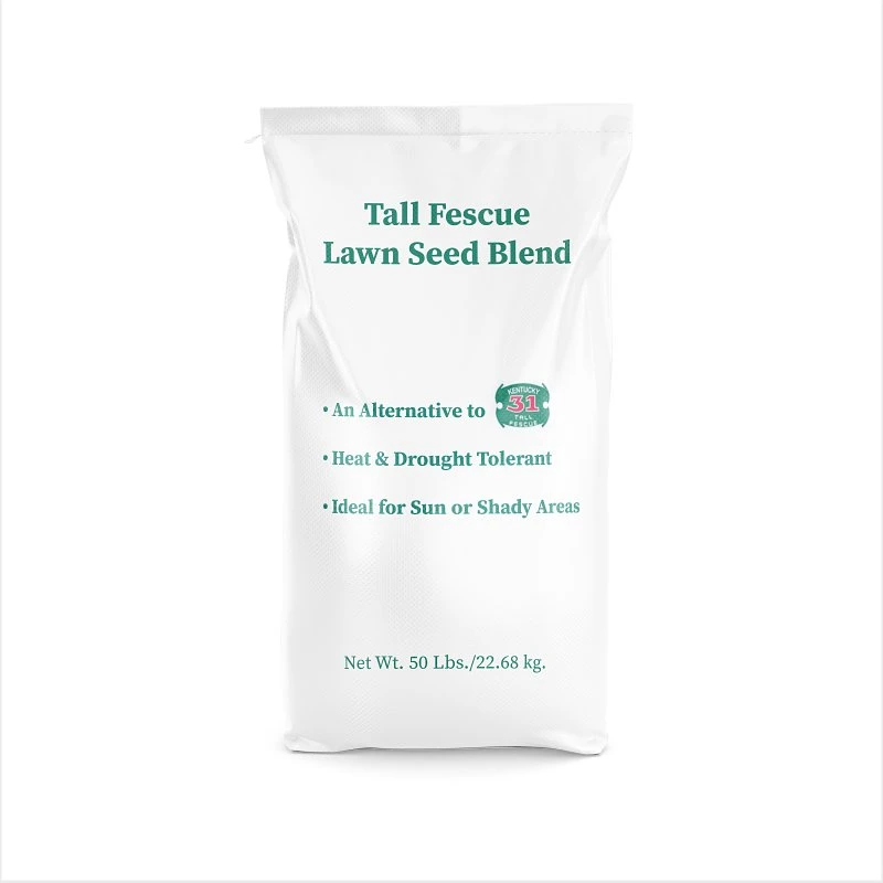 Tall Fescue Grass Seed 50 Lb Bag For Sun And Shade Coverage
