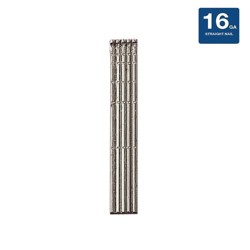 2 Inch 16-gauge Straight Collated Finish Nails By Grip Rite - Model Maxc63464