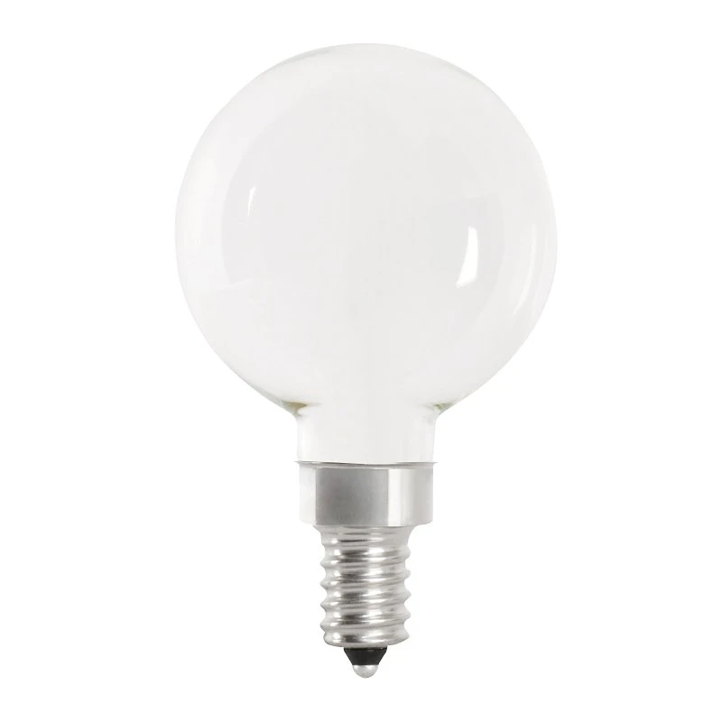 Led Filament Light Bulb 40w Equivalent G16 1/2 Mini-globe 5000k
