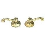 730ll 3 Rcal Rcs 97300-732 Lido Bed/bath Lever In Polished Brass Finish