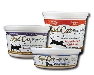 81000101 16 Ounce Rad Cat Free Range Turkey Food