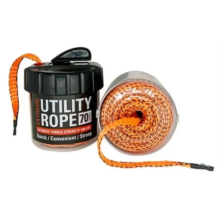Rapid Rope Mini Canister In Orange - Versatile 100 Feet Of Durable Rope