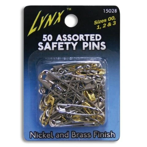 Merchandise 55533008 Safety Pin Assorted 50 Count