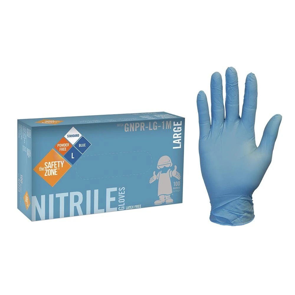 SAFETY ZONE GNPR-XL DISPOSABLE NITRILE G
