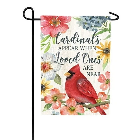 Garden Flag - Cardinals Appear - Vibrant Outdoor Decoration