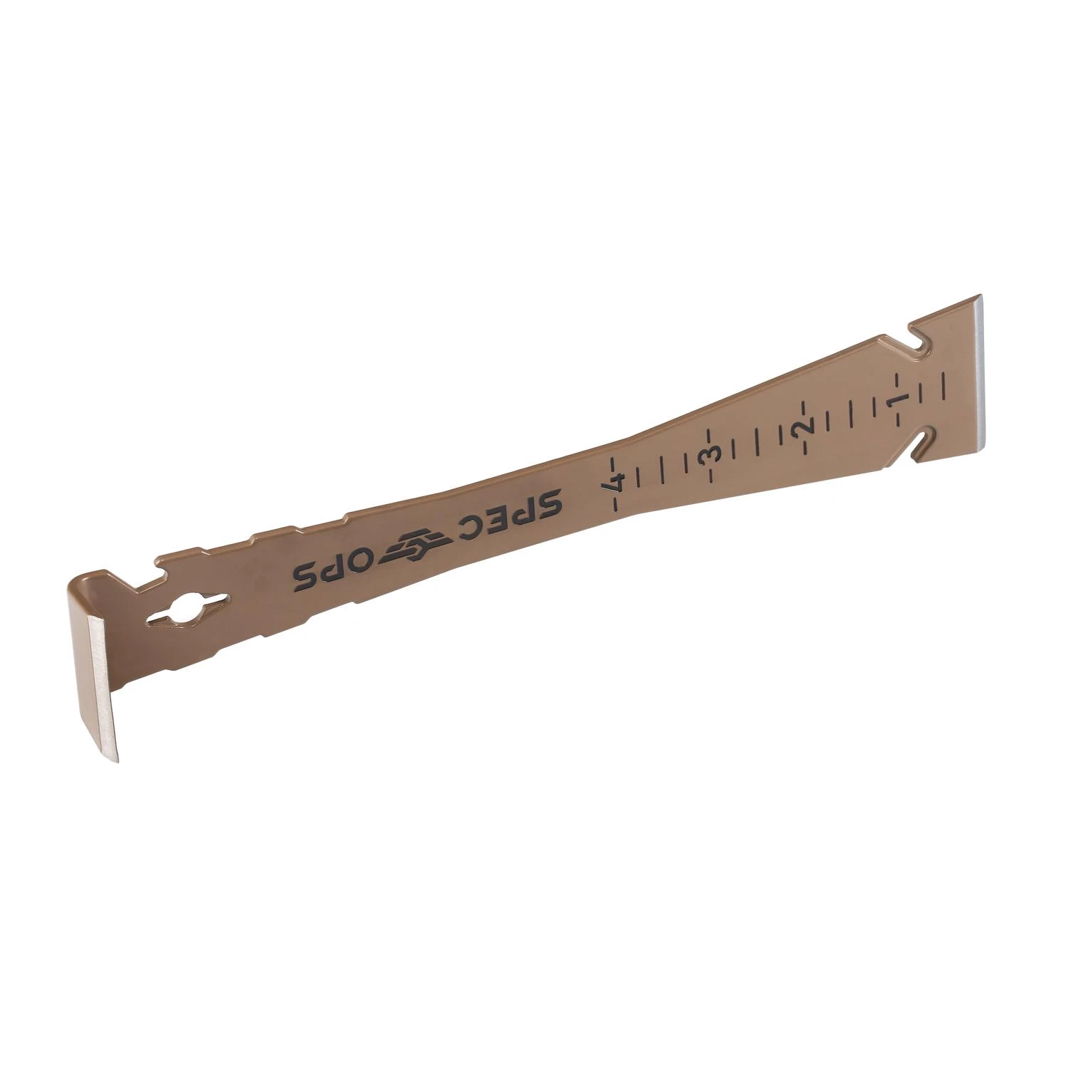 9.5 In. Trim Puller Pry Bar With Ruler, Nail Puller, And Bottle Opener - 1 Pk