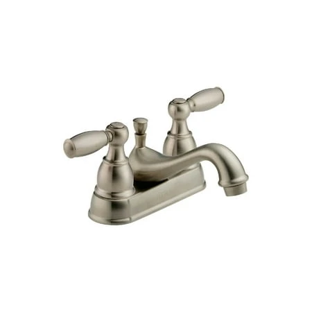 2 Handle Brushed Nickel Centerset Bathroom Lavatory Faucet P99675lf-bn