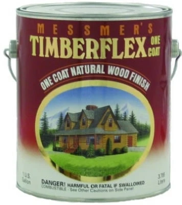 Messmers TF-603-1 Gallon Timberflex Oil Based Wood Finish - Dark Walnut Pack Of 4