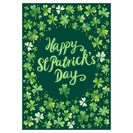 St. Patrick's Day Banner Flag - Lucky Charm, Festive Decoration For Celebrations