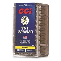 CCI 969CC VNT Rimfire 22 WMR, 30 gr/Varmint Tipped, 50 Per Box