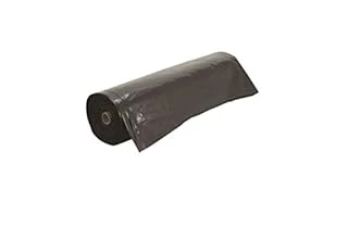 Polyethylene Sheeting 10' X 25' X 6 Mil Black Heavy Duty