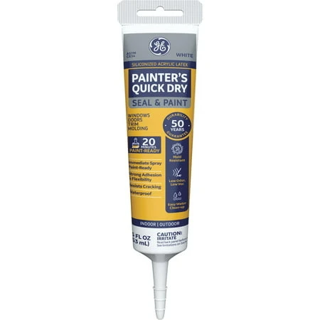 Painter's Quick Dry Siliconized Acrylic Latex Caulk - 10.1 Oz Tube