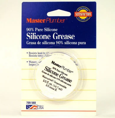 Faucet Silicone Lubricant Grease, 1/2-oz.