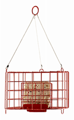 Suet Basket Bird Feeder, Pop-Out Cage