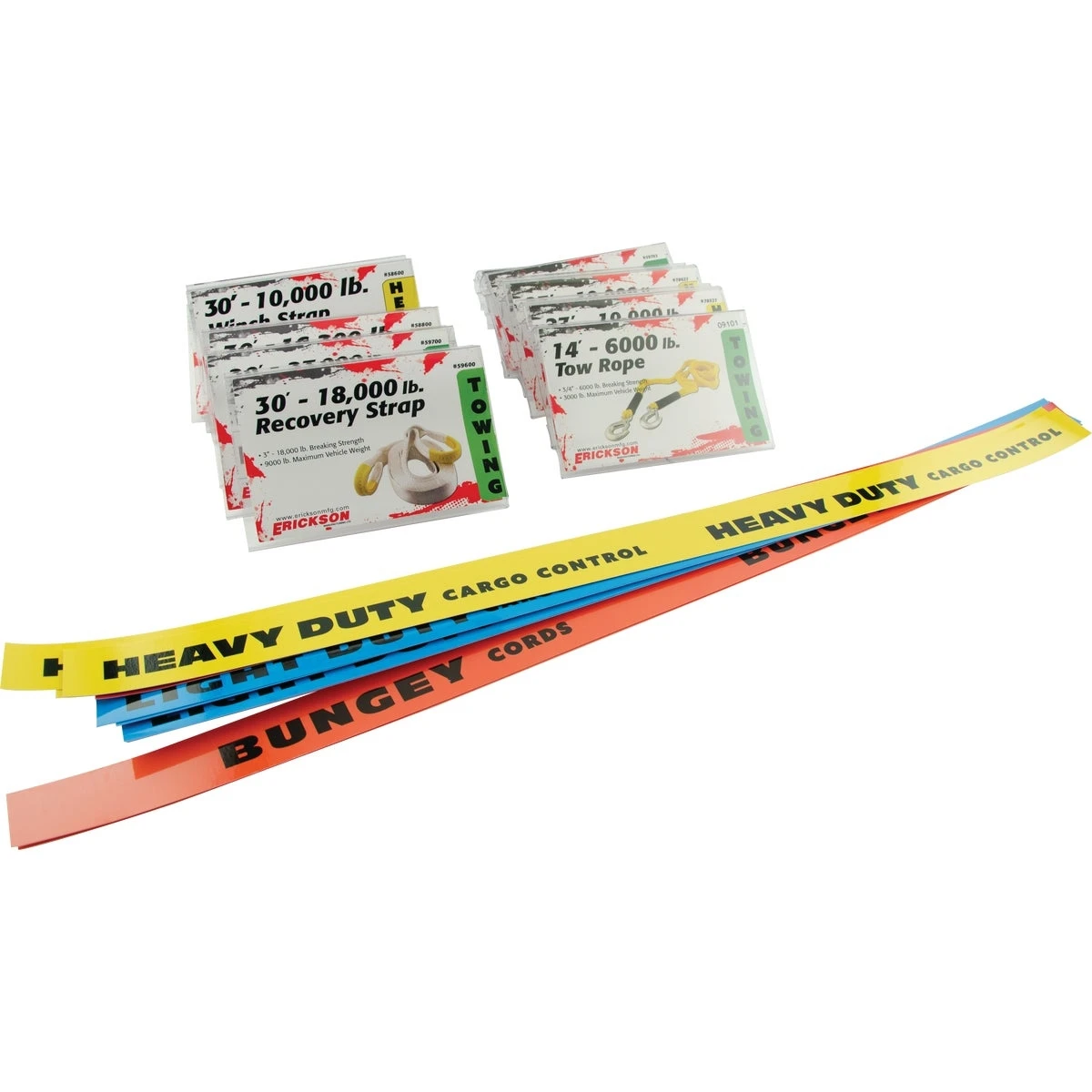 4 Ft. Towing Point Of Purchase Kit With Shelf Strips And Hang Tags