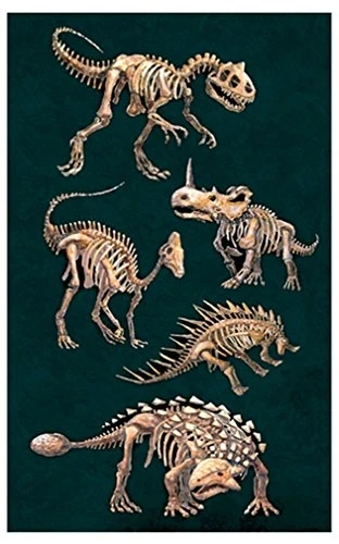 Glow In The Dark Dinosaur Bones Sticker Pack By Peaceable Kingdom