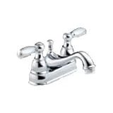 Two Handle Lavatory Faucet With Modern Design And Durable Finish