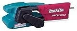 9910x 5.6 Amp 3" X 18" Belt Sander With Dust Bag & 5 Sanding Belts