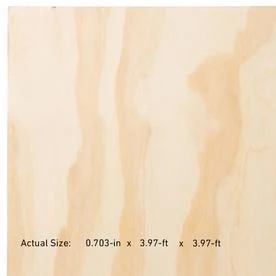 23/32" Thick X 4' Long X 4' Wide Plywood Sheet