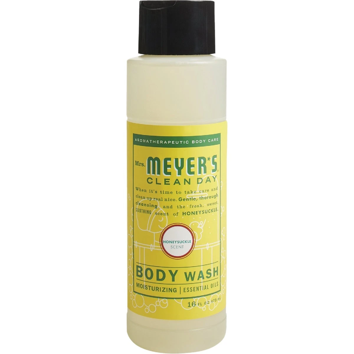 Clean Day Body Wash - 16 Fl Oz - Natural Ingredients - Aromatherapy
