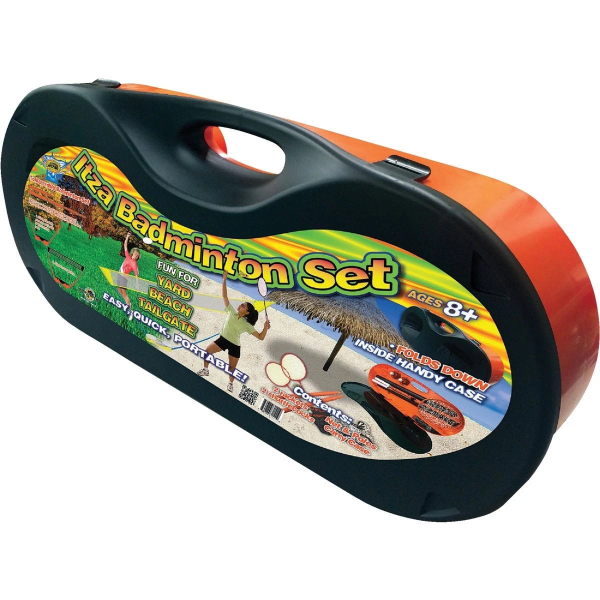 Badminton Set Pool Game With Complete Accessories For Fun Water Play