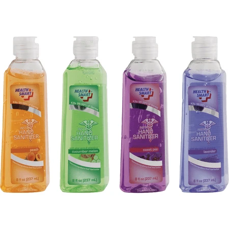8 Ounce Hand Sanitizer With Moisturizing Aloe Vera