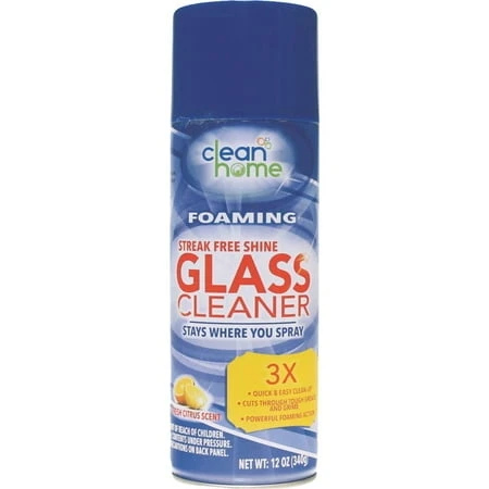 Brillo Basics 12 Oz. Foaming Fresh Citrus Glass & Surface Cleaner