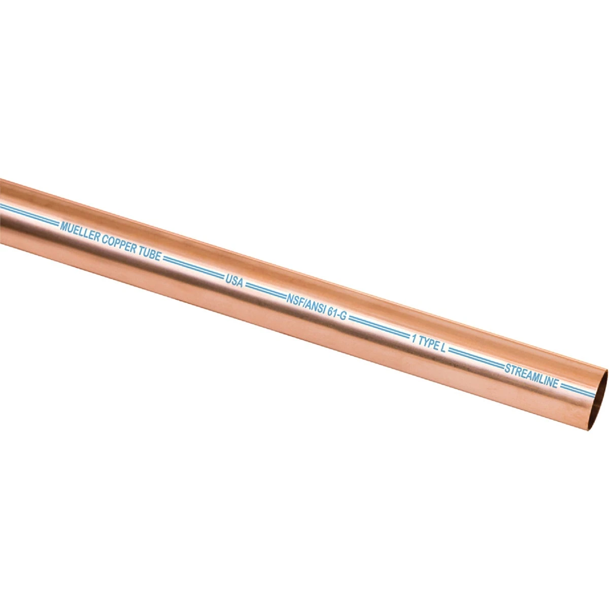 1 Inch Id X 10 Feet Type L Heavy Wall Copper Pipe