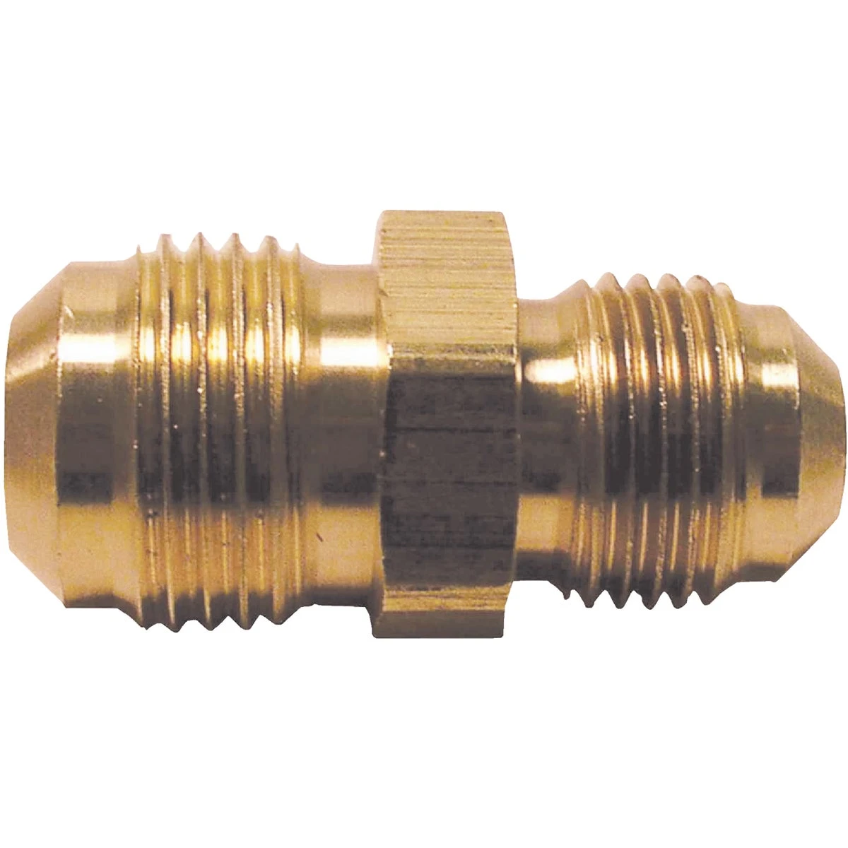 1/2 Inch X 3/8 Inch Brass Low Lead Reducing Flare Union Fitting